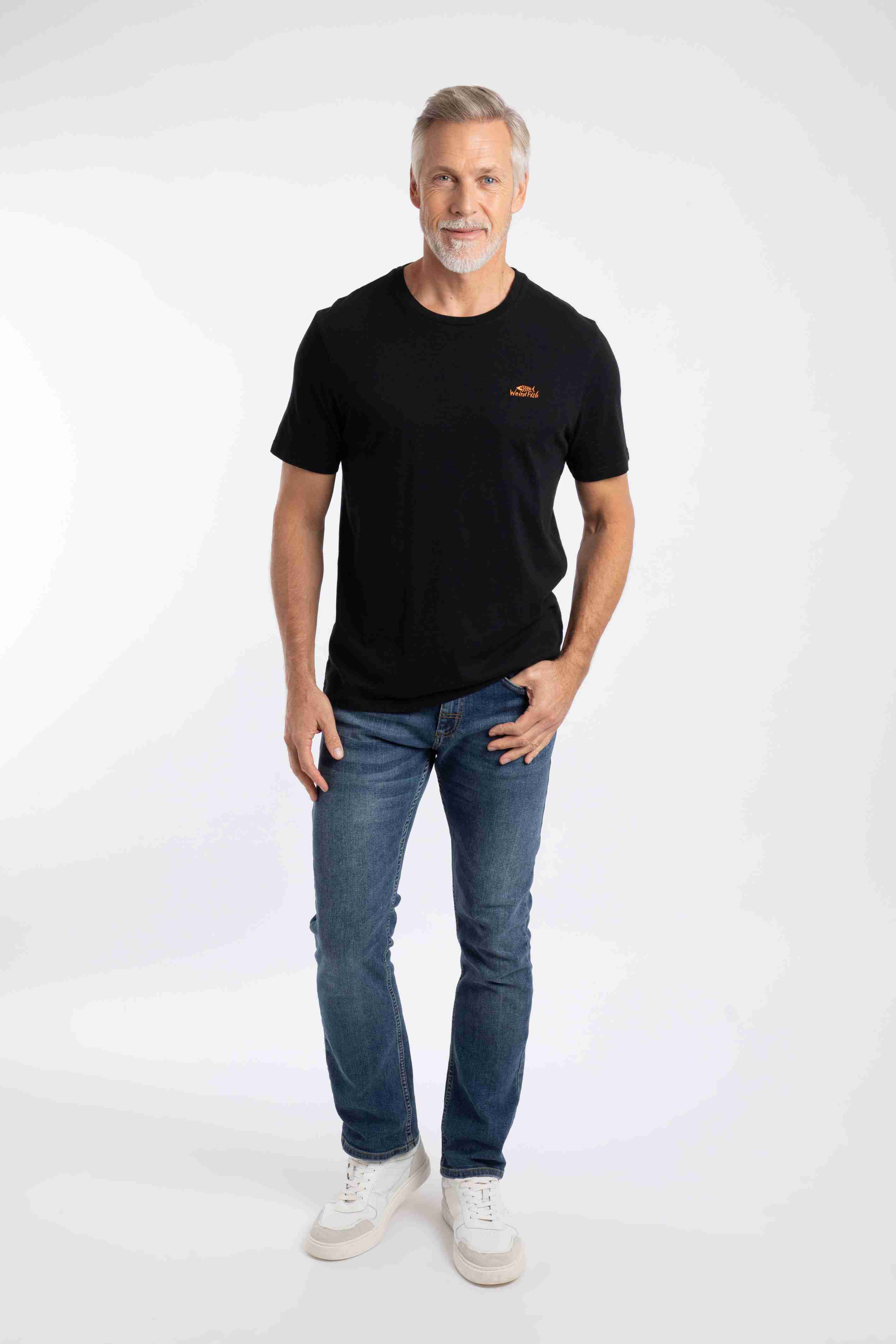 Fished Branded T-Shirt Black