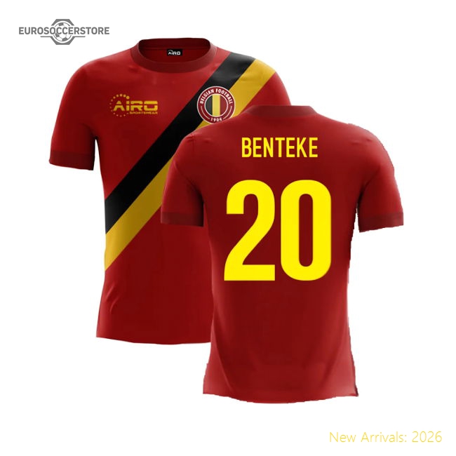 Premium Belgium 2025-2026 Home Jersey - Temperature-control