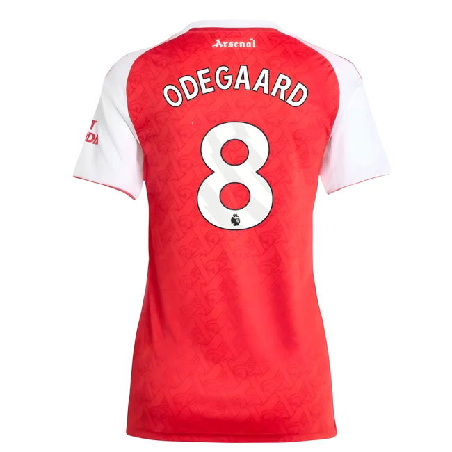 Updated Lightweight Arsenal Home Team Kit (Odegaard 8) (Womens) (1)