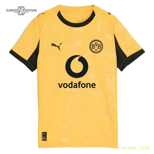 Borussia Dortmund Cup 2025-2026 Fan Edition Jersey Stadium Approved