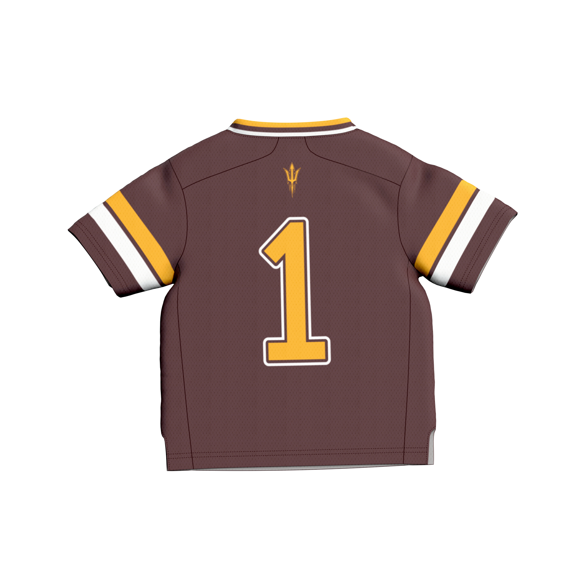 #1 Arizona State Sun Devils GameDay Greats Toddler Lightweight Collegiate Football Fashion 26/27 Football Jersey - Maroon