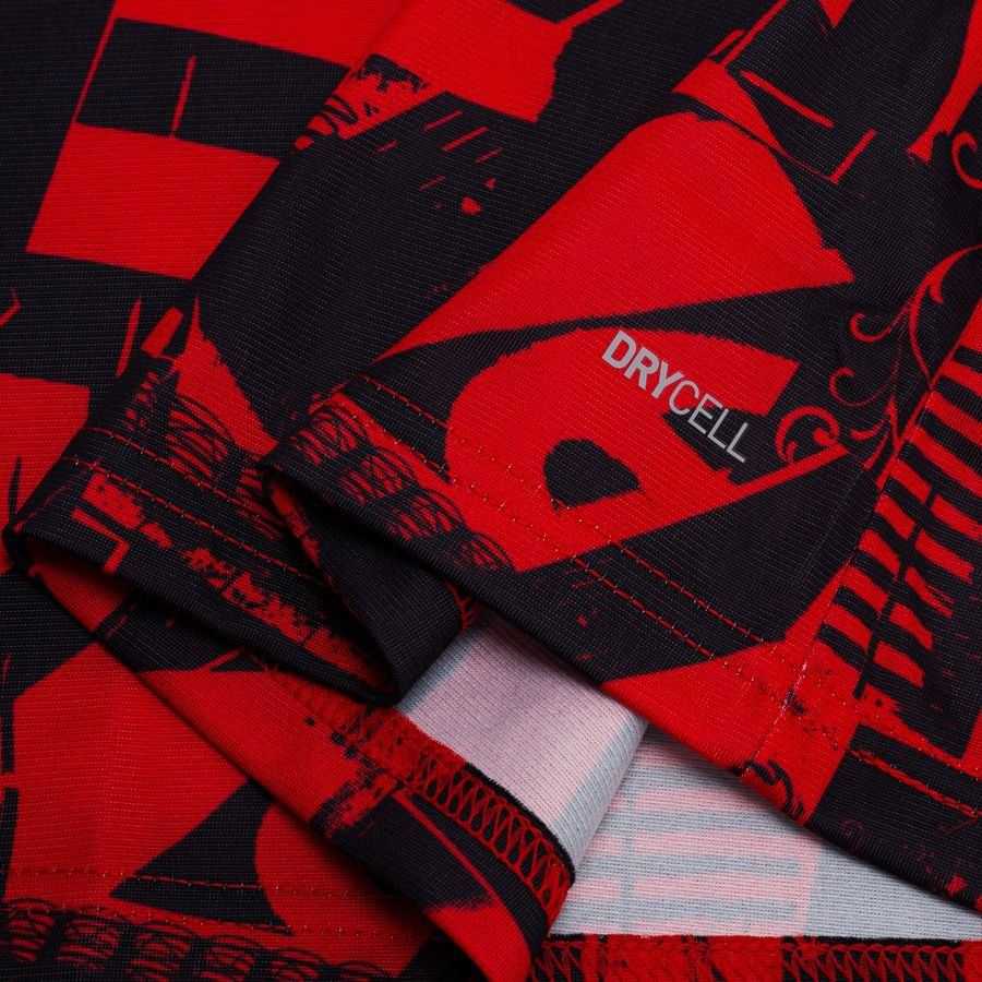 Milan Training Shirt 1/4 Zip Pre Match - For All Time Red/PUMA Black