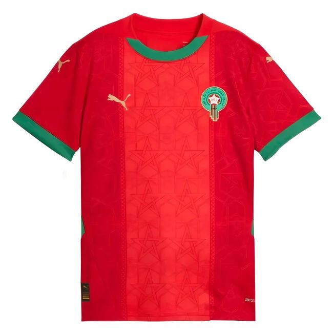 Morocco 2024-2025 Home Shirt - (Kids