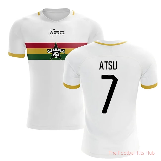 [EFS] 2025/26 Ghana Away Football Shirt (Atsu 7)