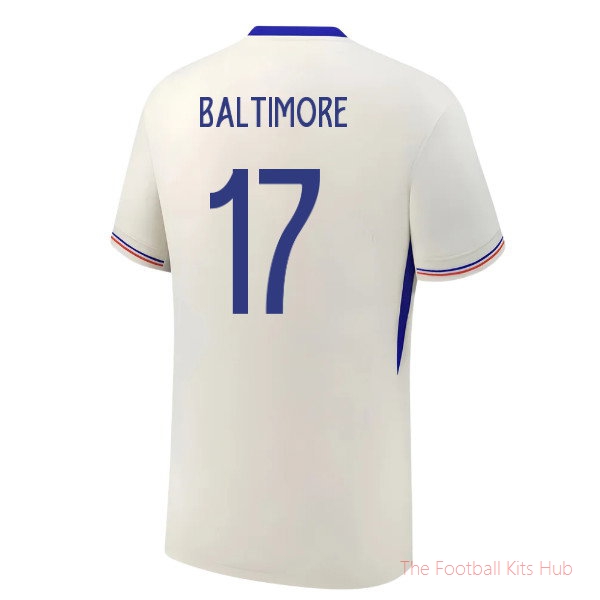 [EFS] 2025/26 France Womens Team Away Shirt (Unisex) (Baltimore 17)