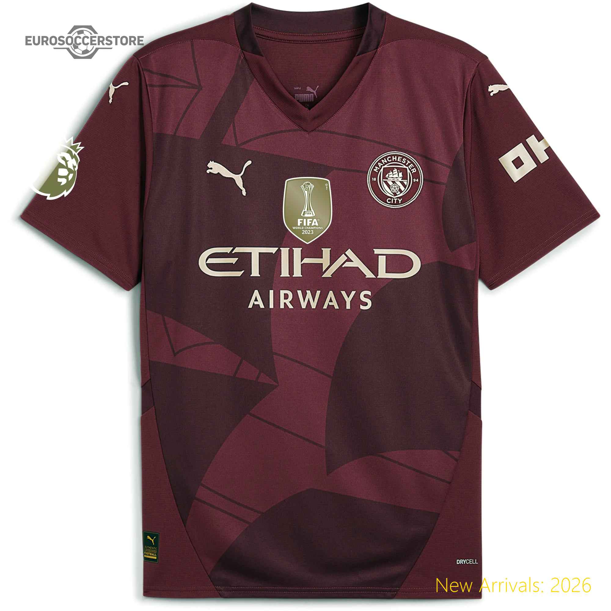 Club Approved Trendy Men Mci Team Official Third Jersey 2023