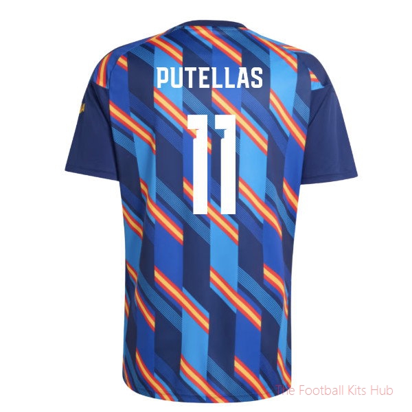 Team Spain 2026-2027 Home Pre-Match Shirt (Putellas 11)