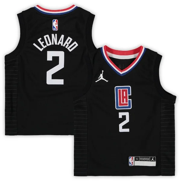 Kawhi Leonard GSW Replica Jersey - exclusive contemporary - Black