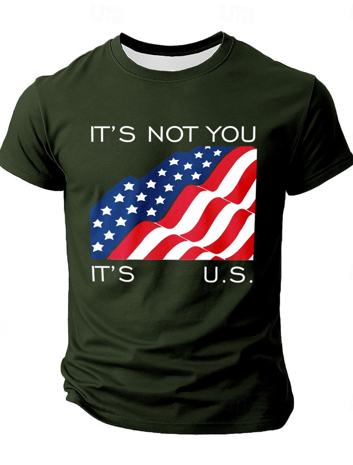 4th of July 2026 250th Memorial Day Men's Patriotic Patriot 3D Print Veteran Crew Neck Short Sleeve T-Shirt Outdoor Sports Street