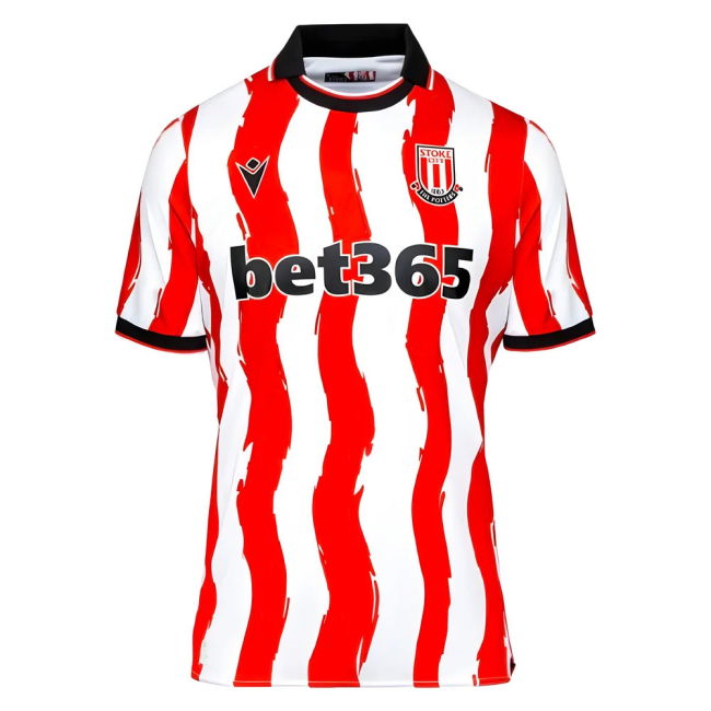 2025-2026 Stoke City Home Shirt | Competitive Price | Match Day