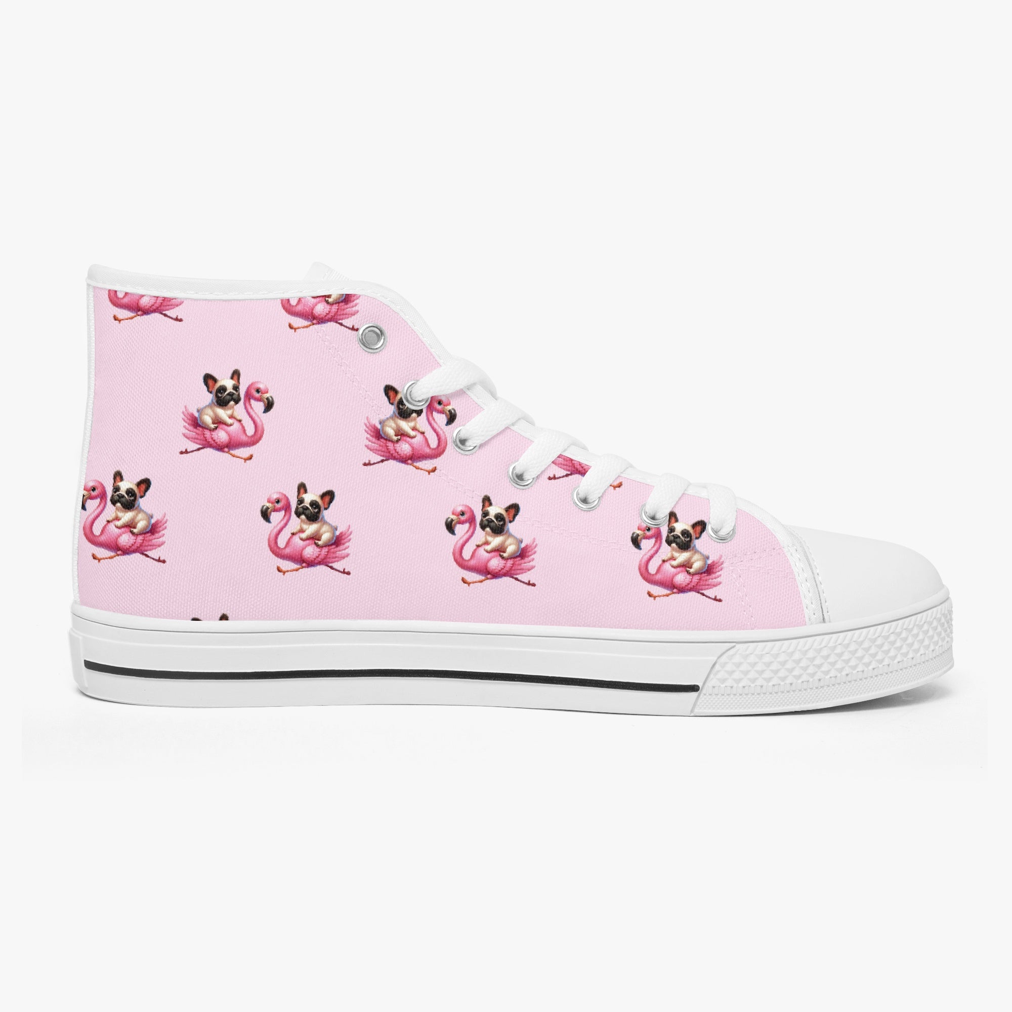Pet-Lover London - Classic High-top Canvas Shoes for Daily Life