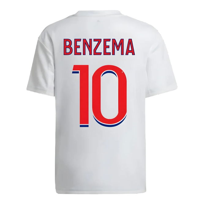 Elite Performance Lyon Benzema #10 2024-2025 Season Passionate Foot...