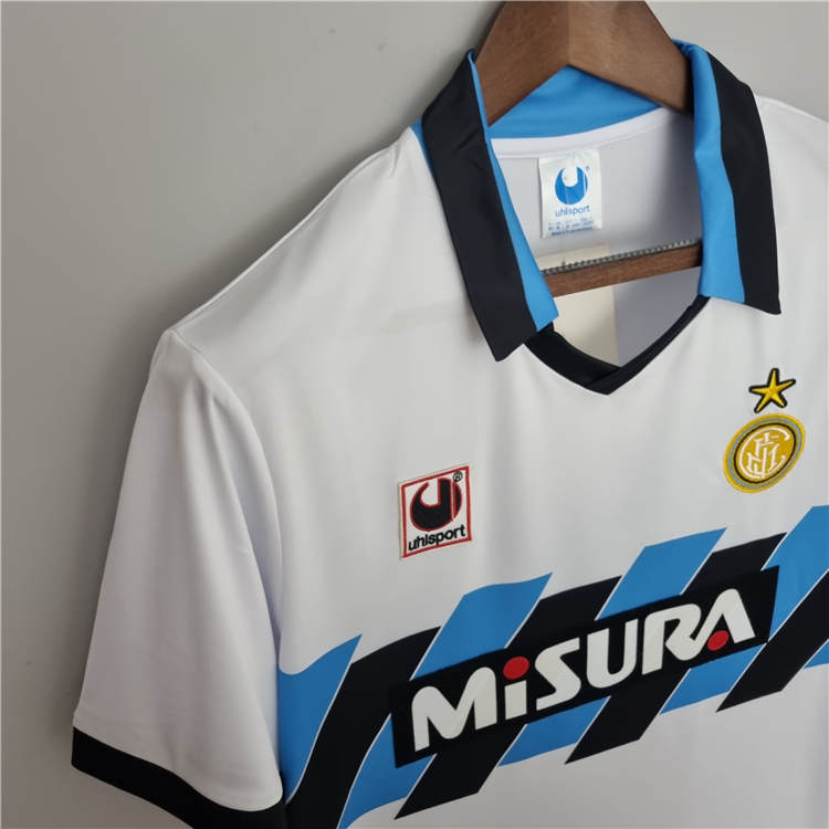 9091 Inter Milan Away Retro Shirt - Official Replica 8565