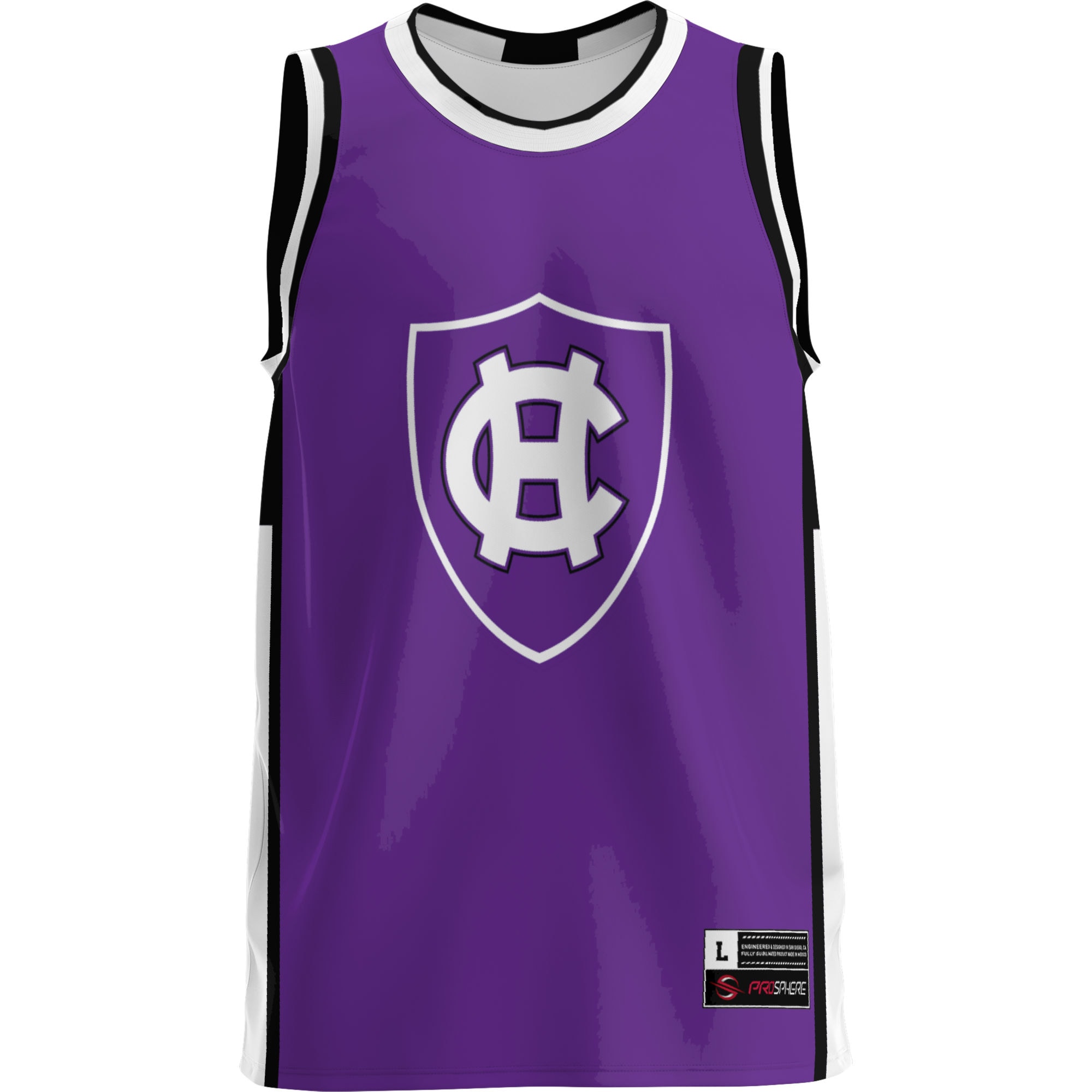 [NJP] Holy Cross Crusaders GameDay Greats Lightweight Basketball Jersey - Purple