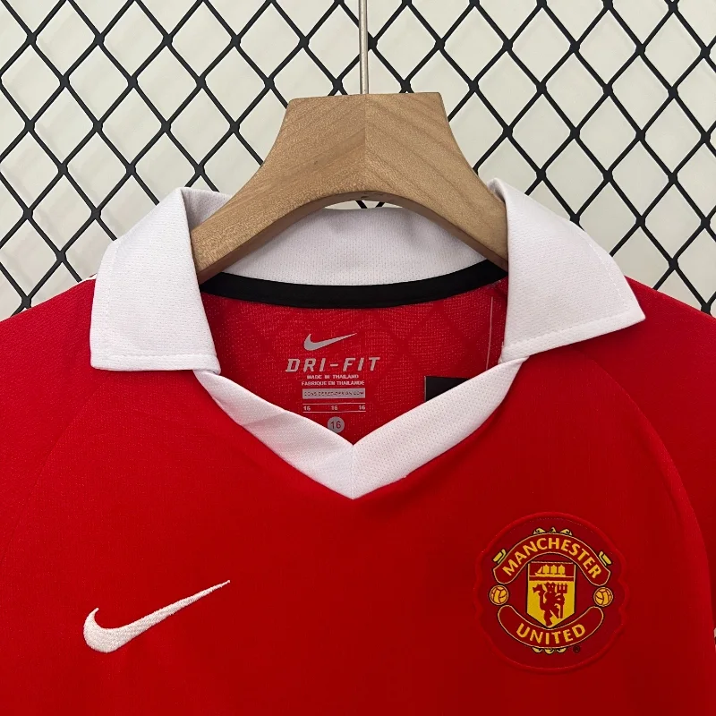 2010-2011 Kids Manchester United Jersey retro kit