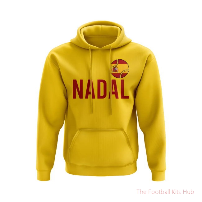 Rafael Nadal Spain Name Hoody (Yellow)