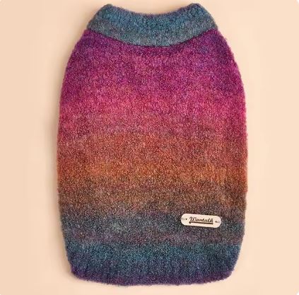 Cozy Fluffy Frenchie Sweater Premium Turtleneck Pullover For French B...