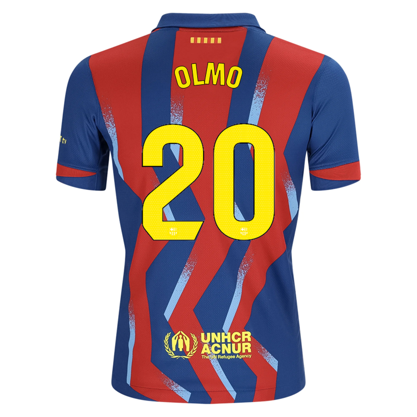 Barcelona Red) 2025-2026 UCL Home Jersey – Authentic Shirt