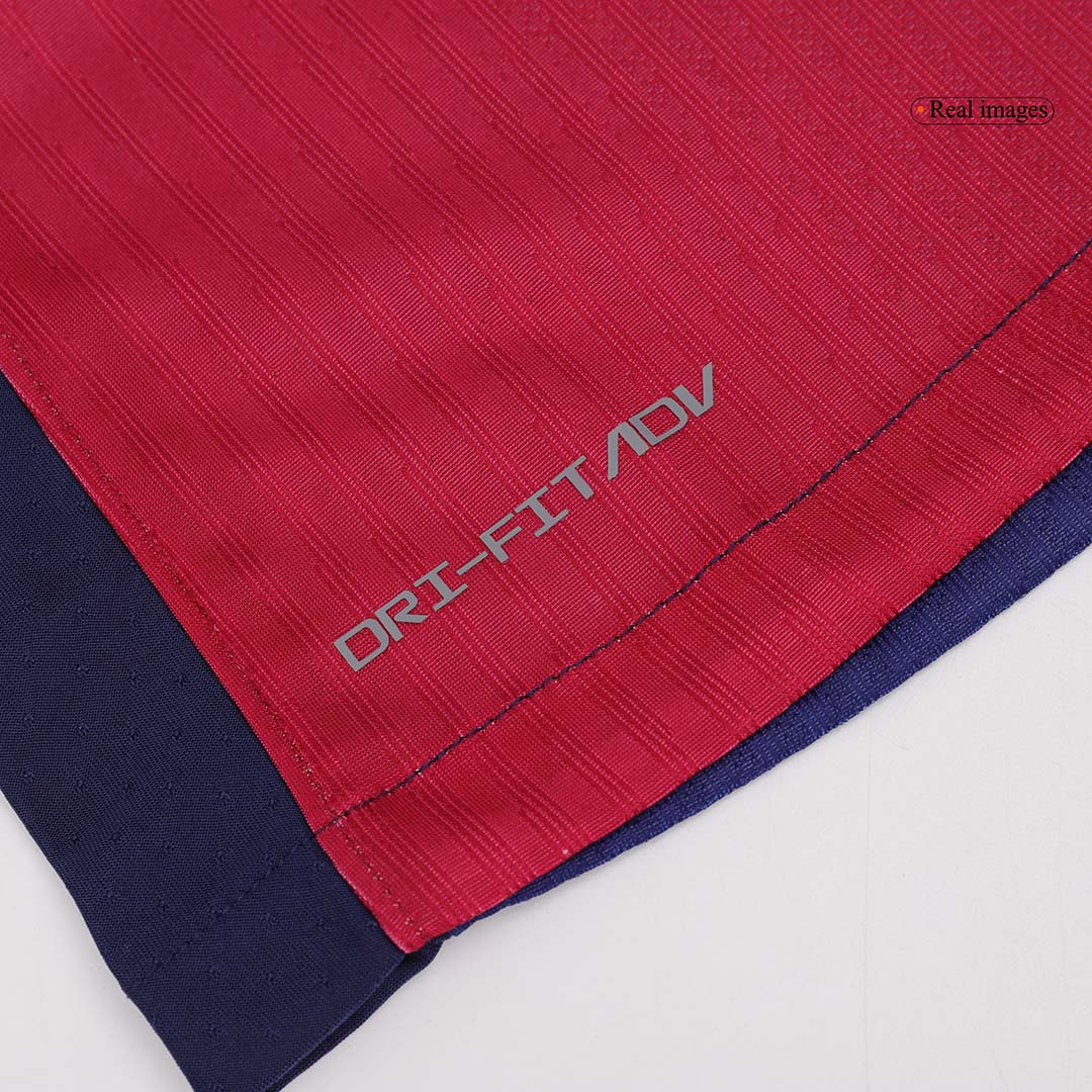 Player Version F.DE JONG #21 Barcelona Home Soccer Jersey 2024/25Authe