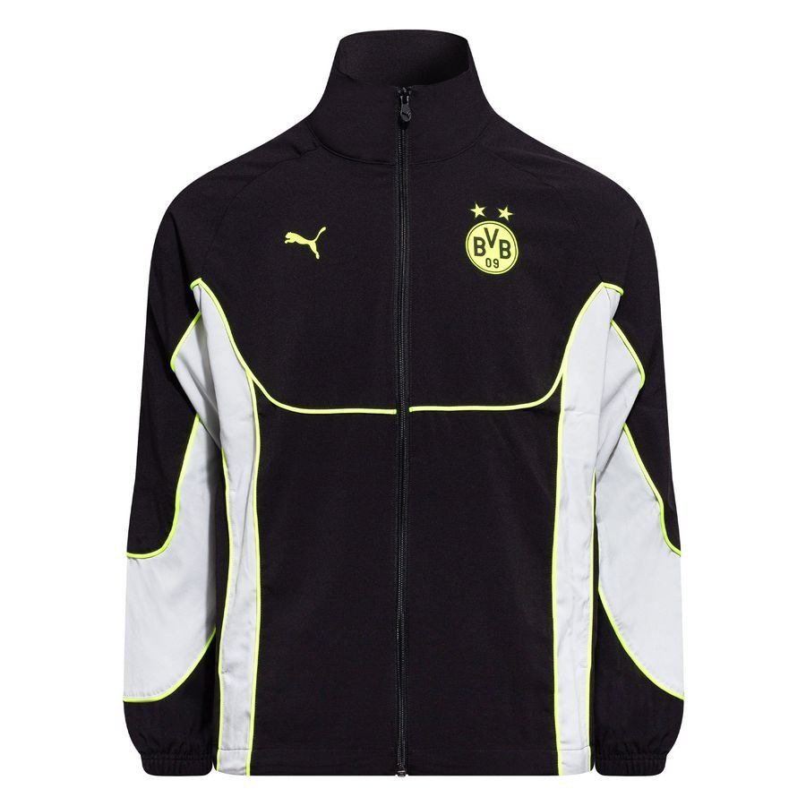 Dortmund Track Jacket Pumatech-X Woven - PUMA Black/Cool Light Gray