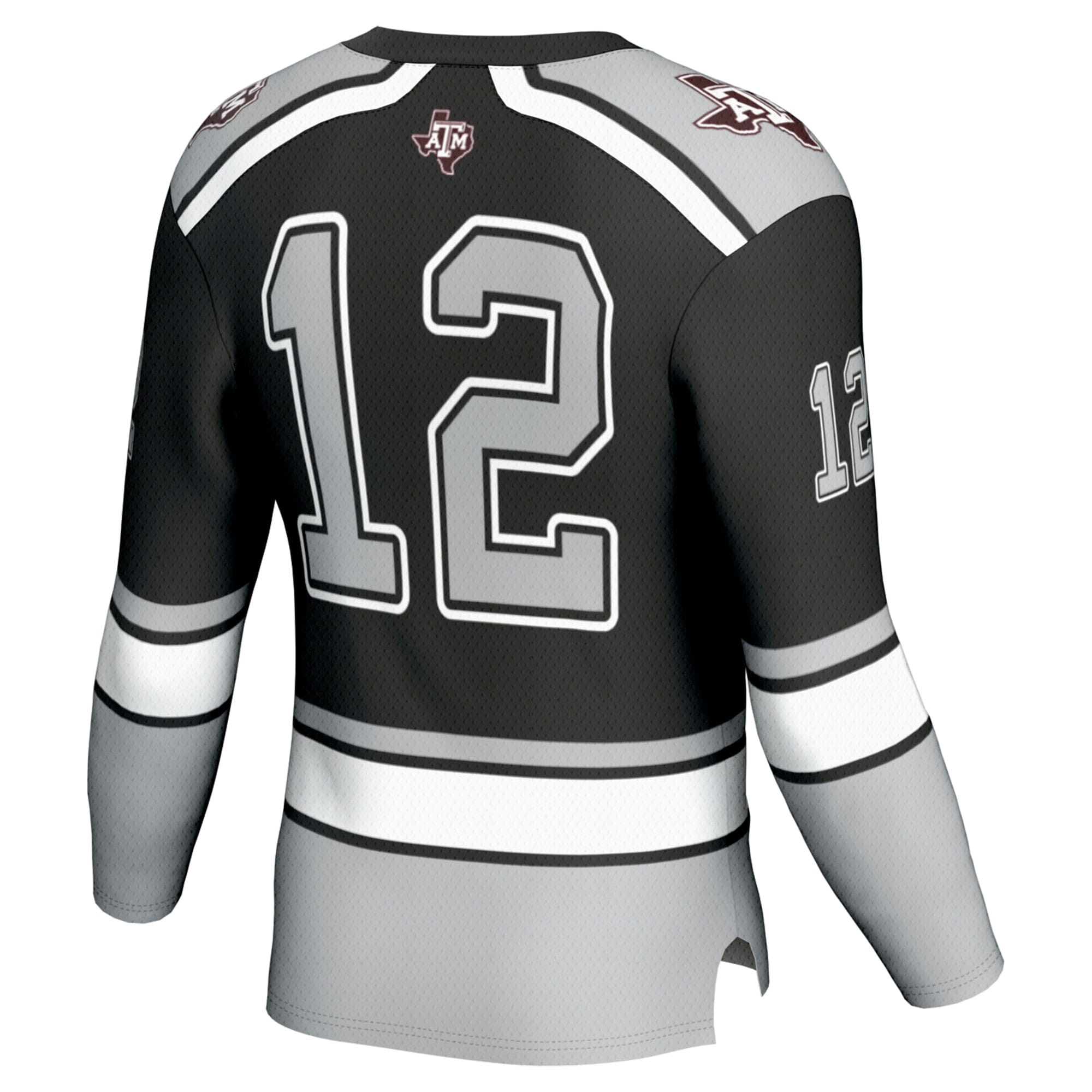 [NJP] Texas A&M Aggies GameDay Greats Youth Hockey Fashion Jersey - Black