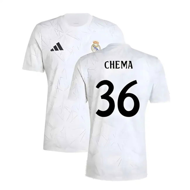 2024-2025 Real Madrid Professional Football Shirt (White)