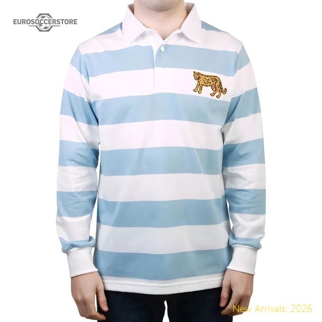 La Albiceleste 1982-85 Vintage Rugby Shirt - Messis World Cup Victory