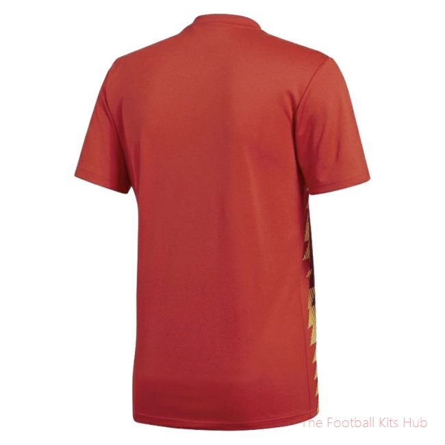 Men 2018-2019 Spain Home Shirt UEFA Euro