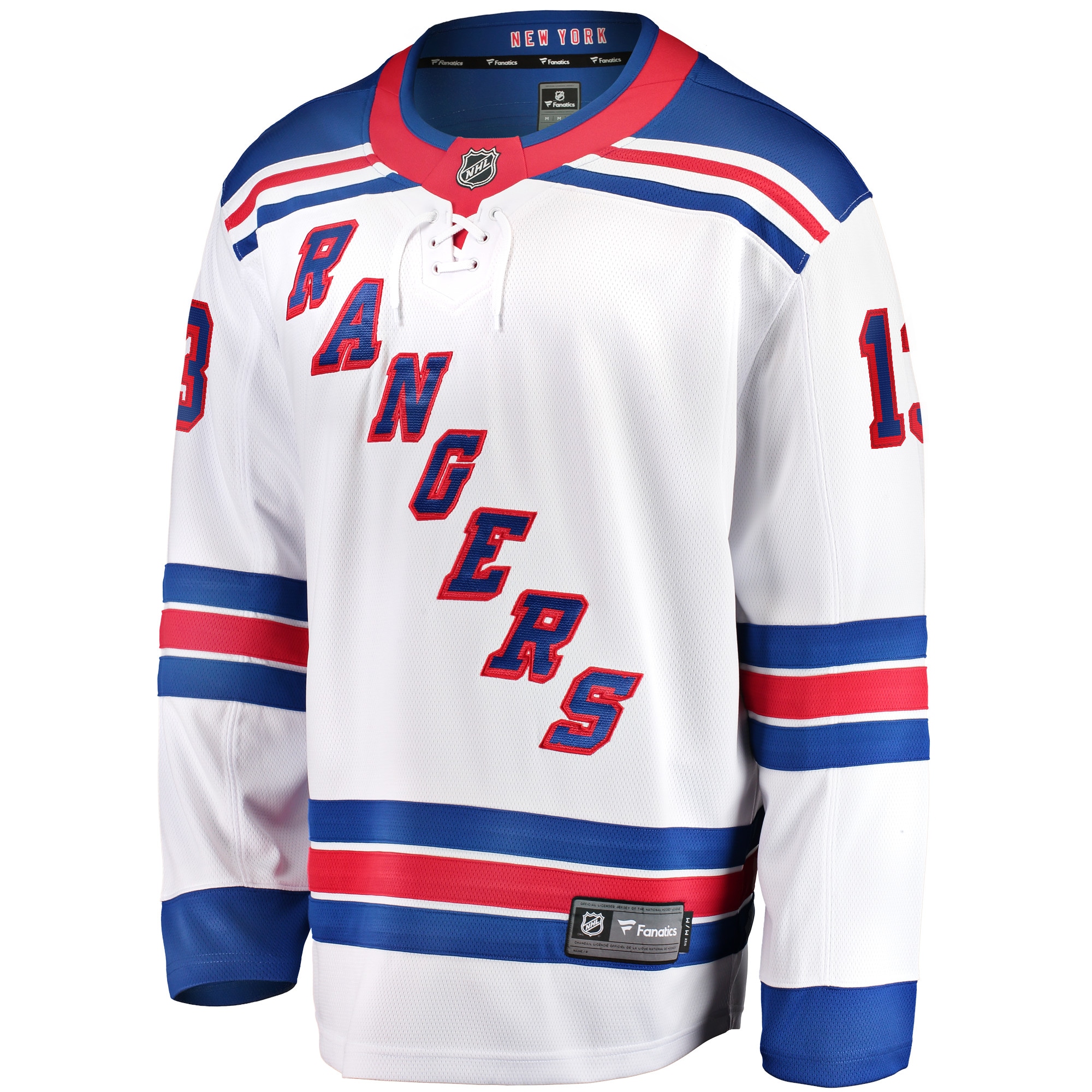 [SJH] Alexis Lafreniere New York Rangers Breakaway Jersey - White