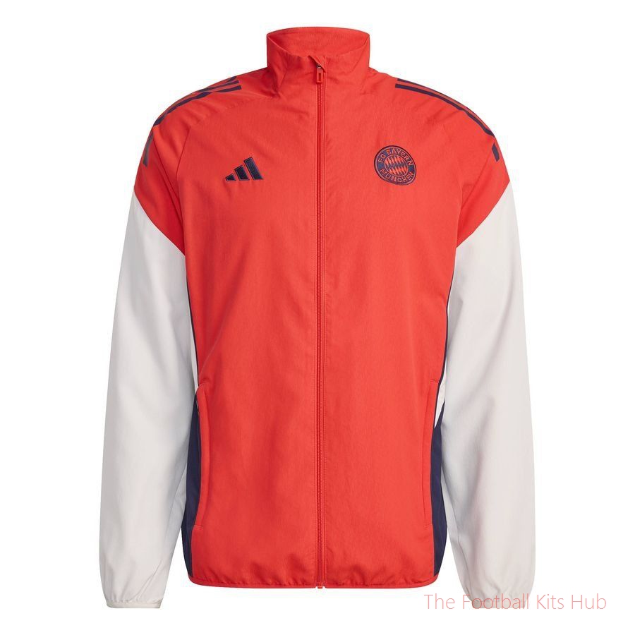 Bayern München Training Jacket Presentation Tiro 25 - Hi-Res Red