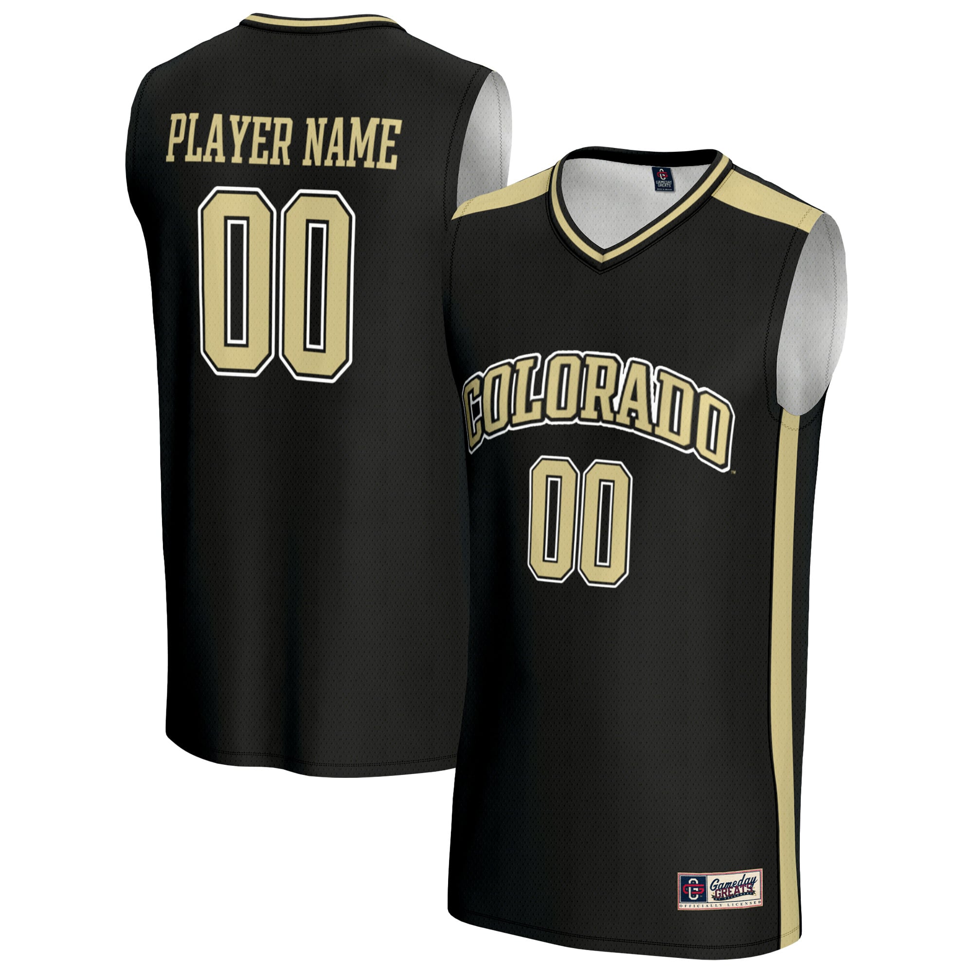 Colorado Buffaloes GameDay Greats Unisex NIL Pick-A-Player Women's Basketball Lightweight Jersey - Black