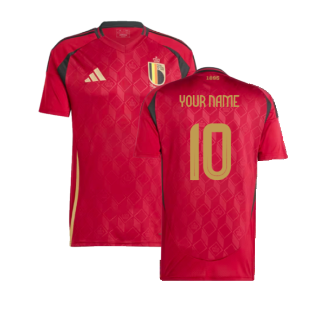 Official 2024-2025 Belgium Home Player Official Lightweight