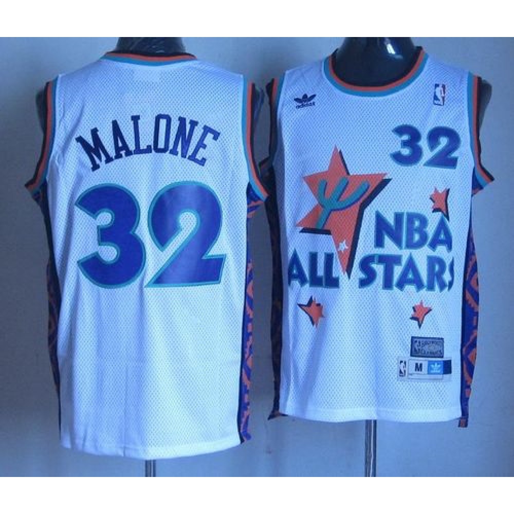 Collector's Item Performance Men's UTA #32 Karl White Basketball Jersey