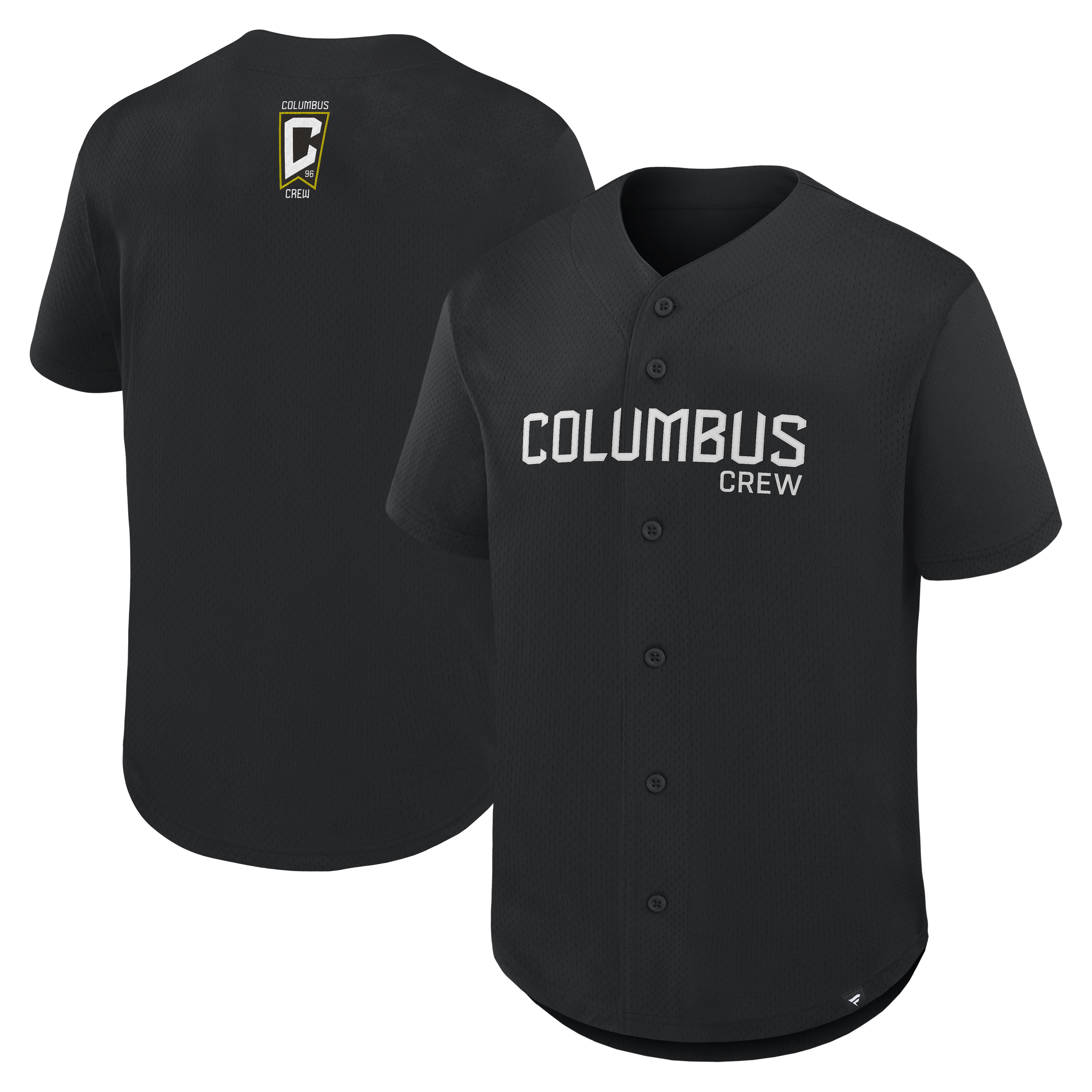 [JED] Women's Columbus Crew Maximum Intensity Button-Up Jersey? - Black