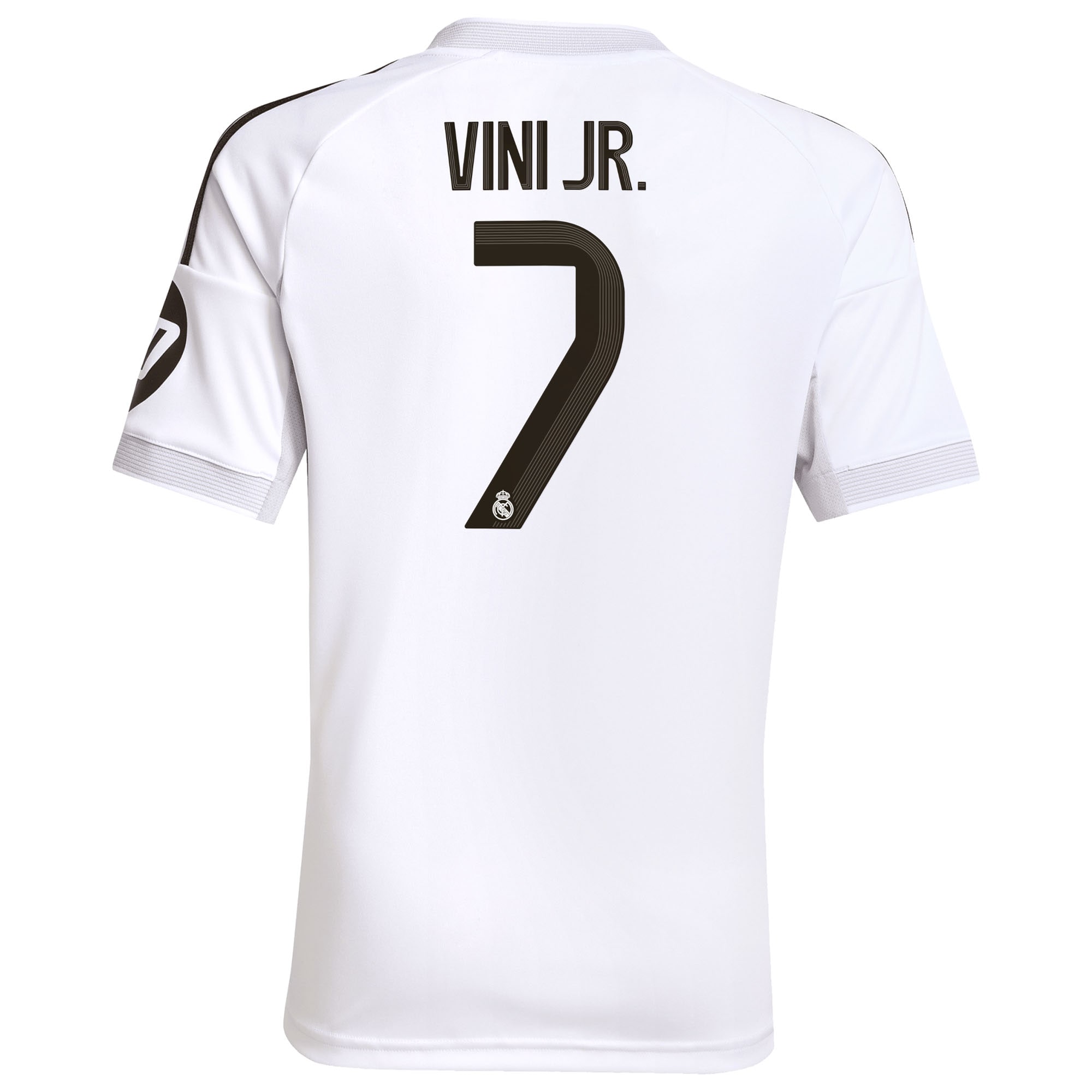 [ESK] Vini Jr. Real Madrid Youth 2025/26 Home Replica Jersey - White