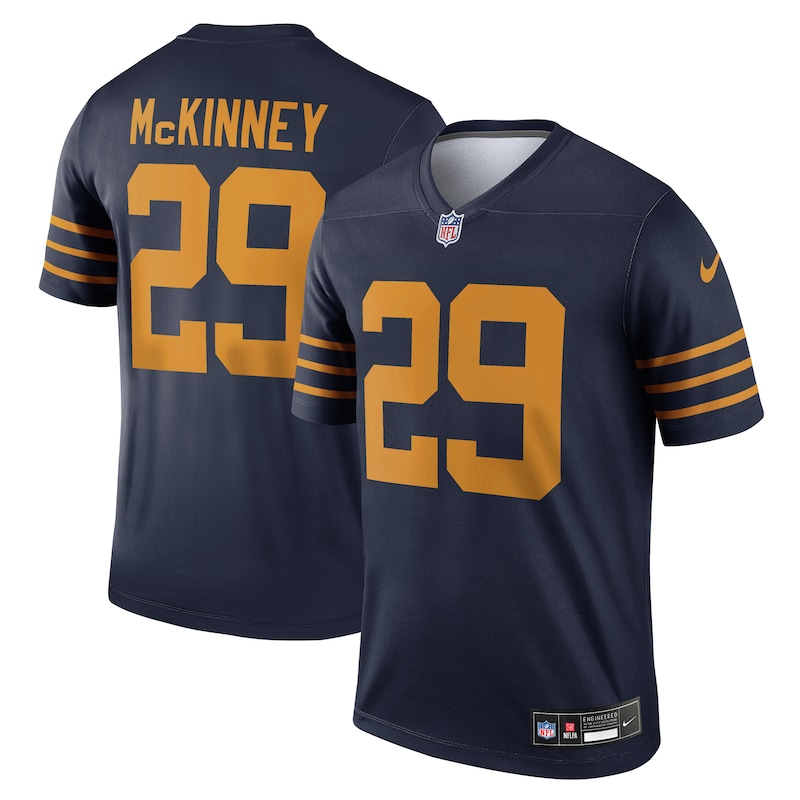 None Xavier McKinney GB Packers Legendary Premium Material Jersey