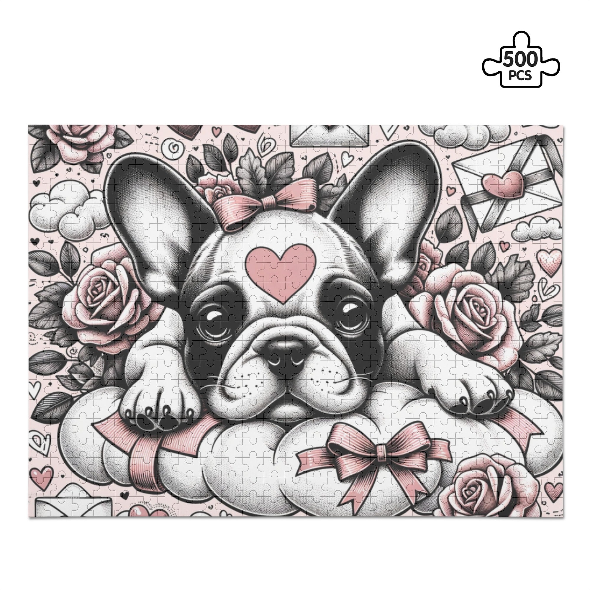 Pet-Lover Everyday Mia - 500-piece Wooden Puzzle for Daily Life Stylish