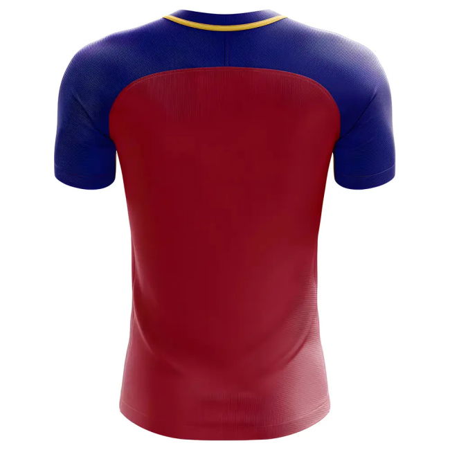 2025-2026 Liechtenstein Home Concept Football Shirt - Womens