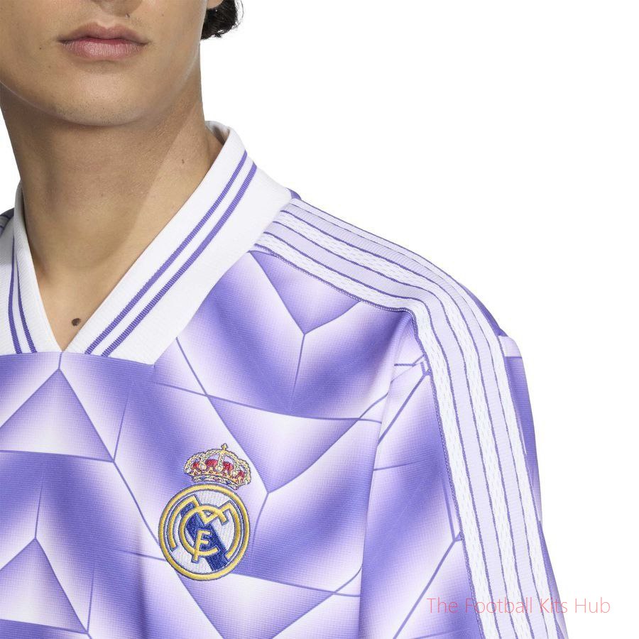 Real Madrid T-Shirt Lifestyler - Purple Rush/White
