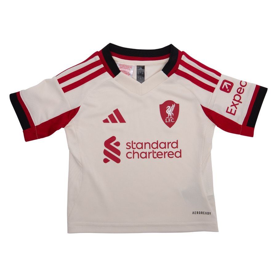Liverpool Away Shirt 2025/26 Mini Kit Kids Adidas National Team Wear
