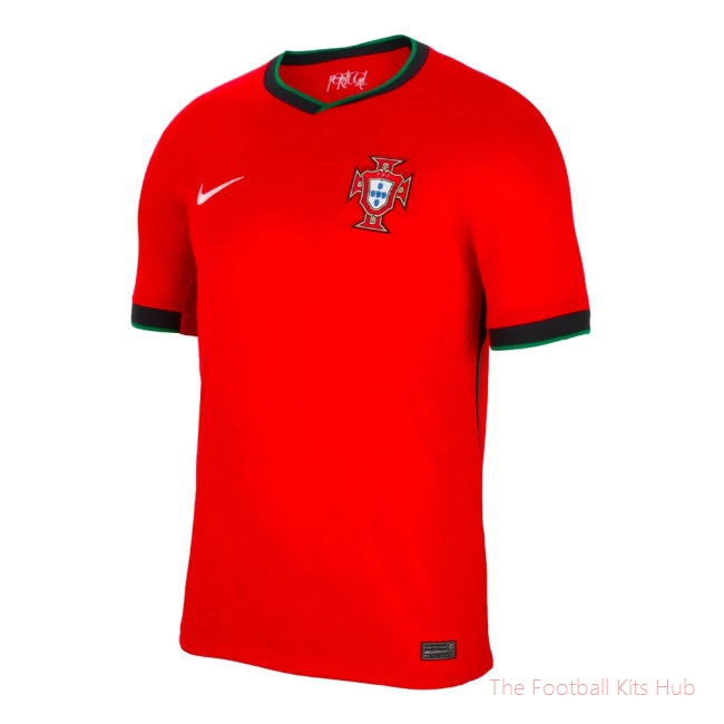 Men 2024-2025 Portugal Home Shirt UEFA Euro 2024
