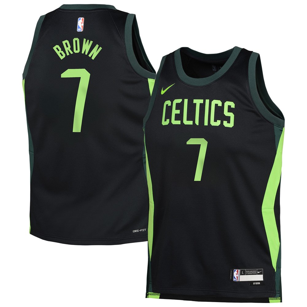 High-Quality Boston Celtics Jersey - Black City Edition - NBA Collection