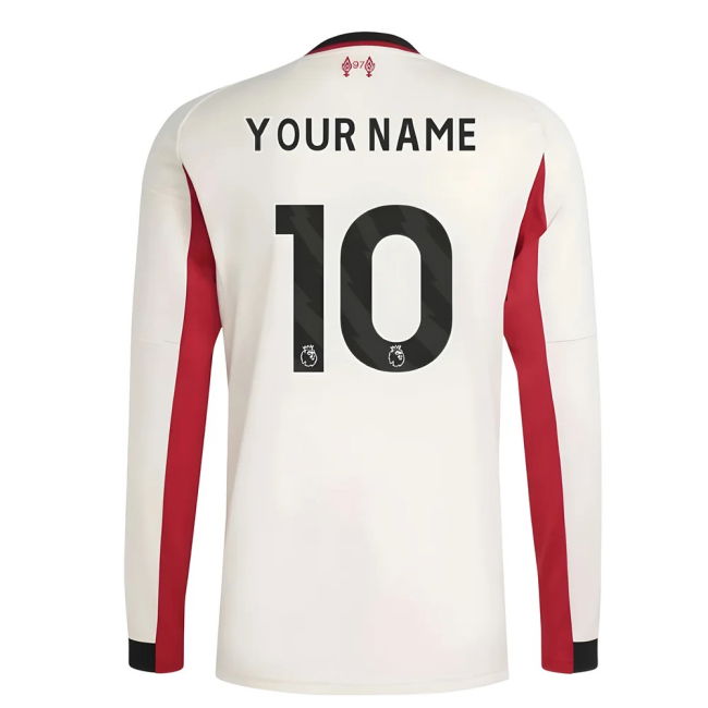Official Liverpool 2025-2026 Away - Soccer Jersey - English Football