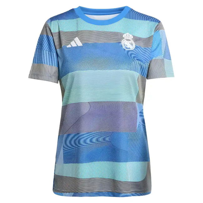 2025-2026 Real Madrid Football Shirt - Womens (Bluebird)