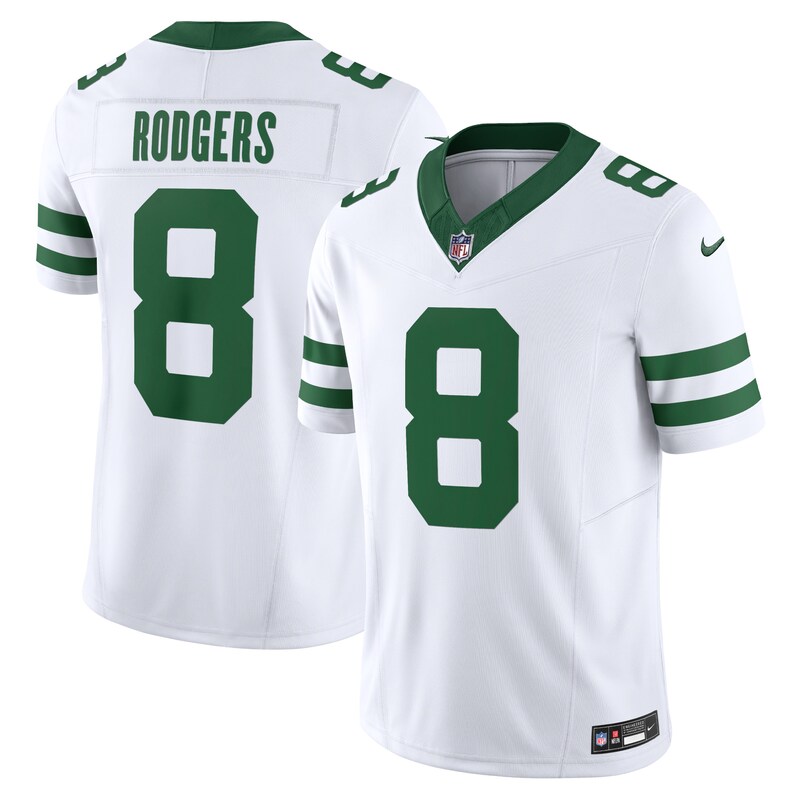 None Aaron Rodgers NY Jets Sleek High-Quality Jersey Game Day Wear