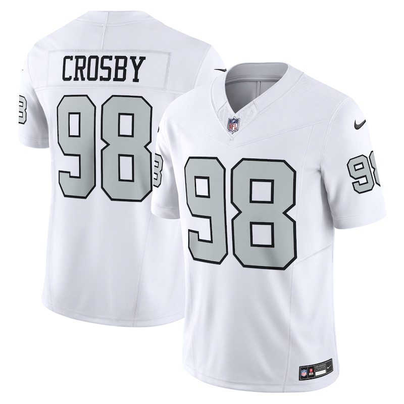None Maxx Crosby LV Raiders Game-Ready Fan Favorite Football Apparel