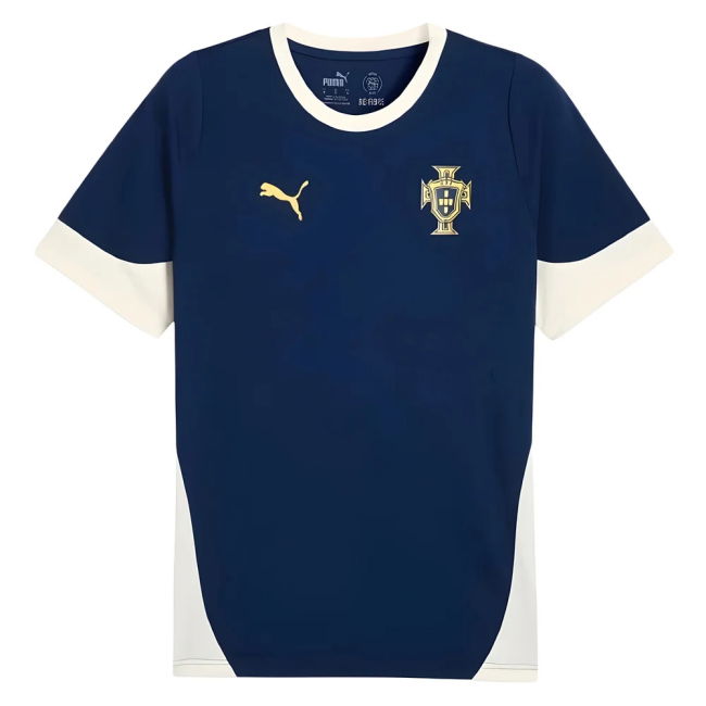 2025-2026 Portugal Training Jersey (Persian Blue) Euro Performance