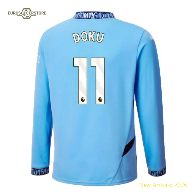Safe Kids Man City Doku Jersey 2024-2025 Kids-safe Technology