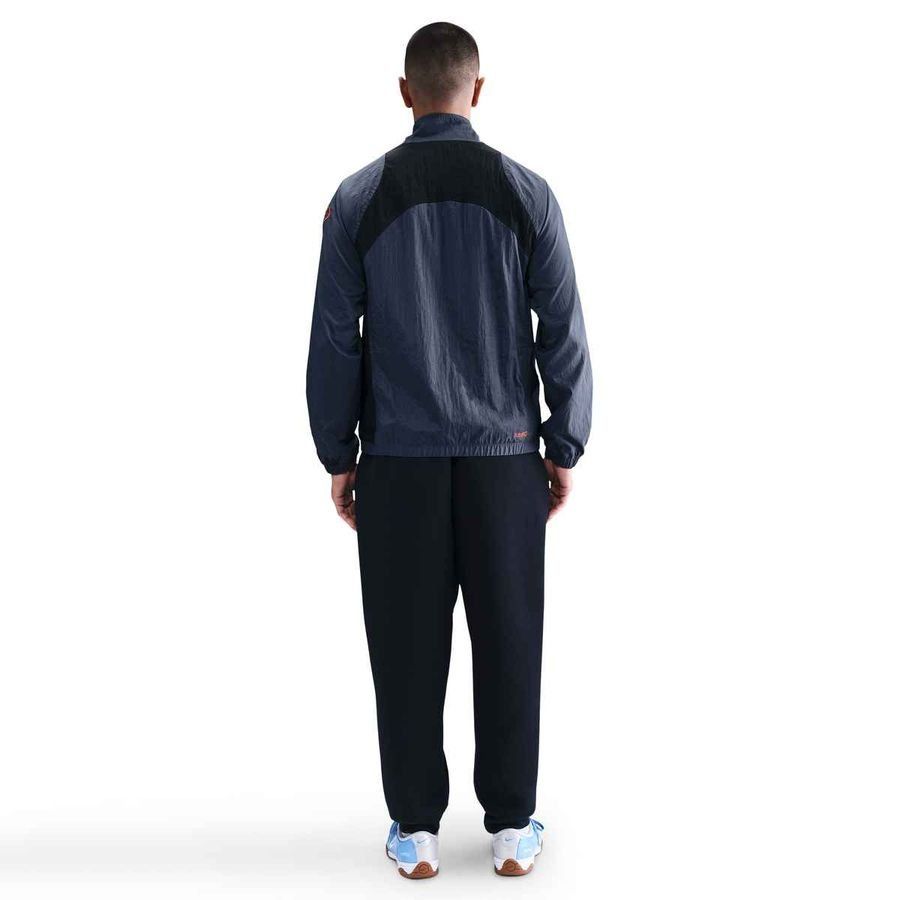 Inter Track Travel Jacket T90 Woven Gx 3rd Thunder Blue/jet Black/safe