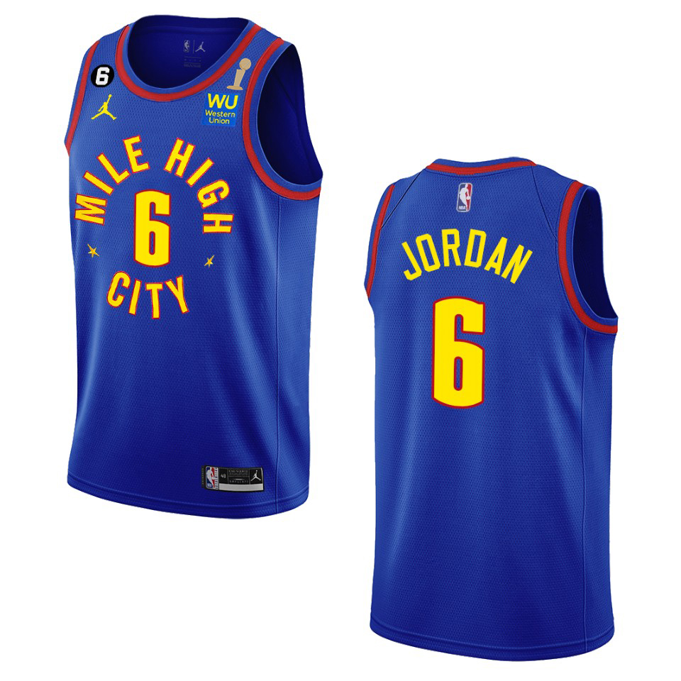 Nike Nuggets Denver Nuggets #6 Jersey - Cost-Effective Premium Quality
